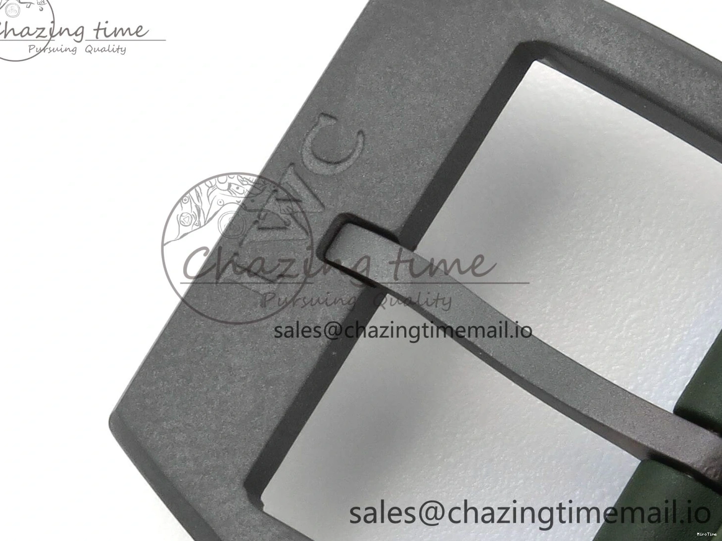 MIROTIME 0302 Big Pilot IW329802 M+F 1:1 Best Edition Green Dial on Green Nylon Strap MY Unique 7002